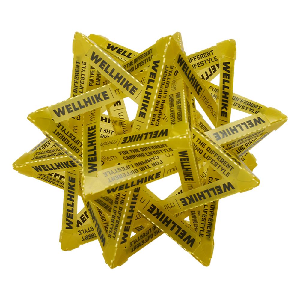 DIY Outdoor Star Camping Light Shade Wear-Resistant Outdoor Lantern Shade Decorative Lampshade for Outdoor Camping Tent