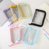 A7 Glitter Laser Star Zipper Binder Photo Card Collection Book Postcard Organizer Diary Notebook School Stationery