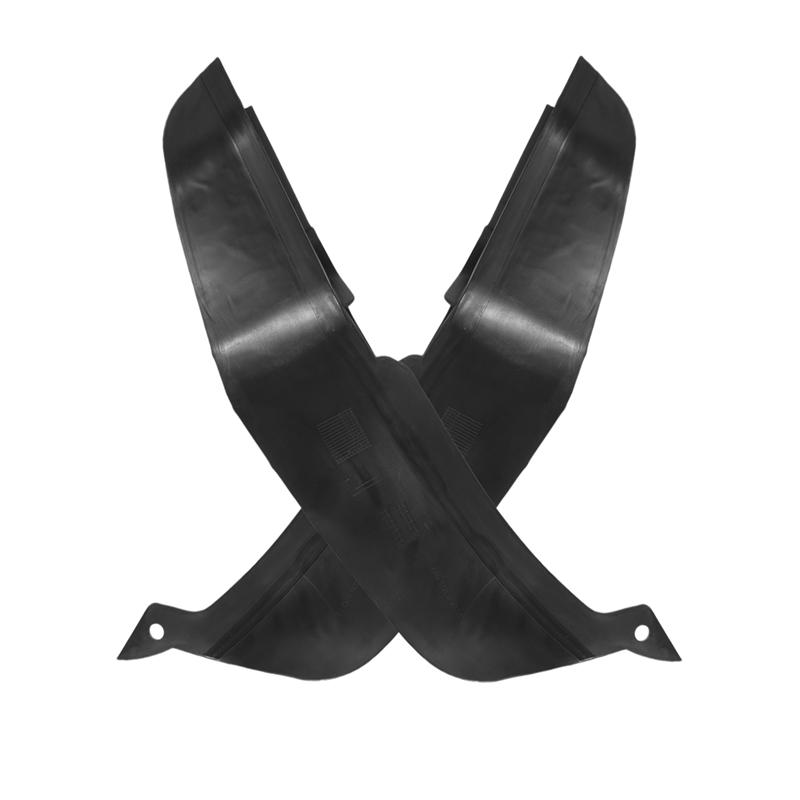 

2 Pcs Front Bumper Splash Mud Flap Guard Pressure Lip Front Bumper Splash Guard 51119802643 51119802644 For R60 R61 2011-2016 чорний