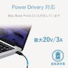 ELECOM Smartphone USB Cable/USB3.1/Certified Product/1.0m/Black
