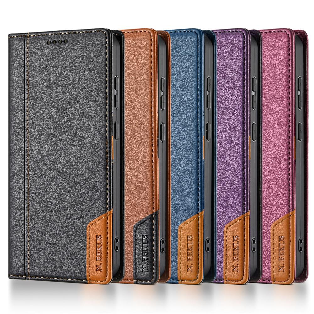 Luxus Flip Leder RFID Geldbörse Handyhülle für XIAOMI Redmi Note 10 11 12 13 14 Pro Plus 12S 11A 13C 14C 4G 5G Magnetische Hülle