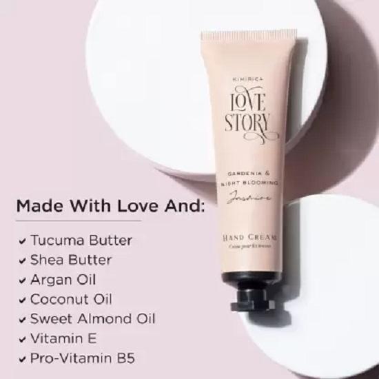 Kimirica Love Story Gardenia & Night Blooming Jasmine Hand Cream 30ml