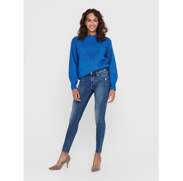 Джинсы ONLY Wauw 15219241 синий Skinny Fit