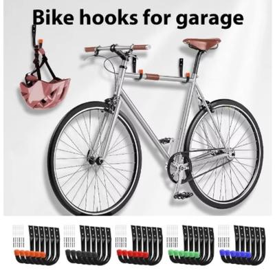 6 Piezas/Set Ganchos de Pared para Bicicleta Soporte de Bicicleta MTB Bicicleta de Carretera Estacionamiento Soporte Colgante Soporte Para Ciclismo Accesorios de Bicicleta
