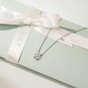 [Same-day Delivery] [Lucky Item & Lucky Stone] Cutting Point Four-leaf Clover Necklace OTNP23501QWW
