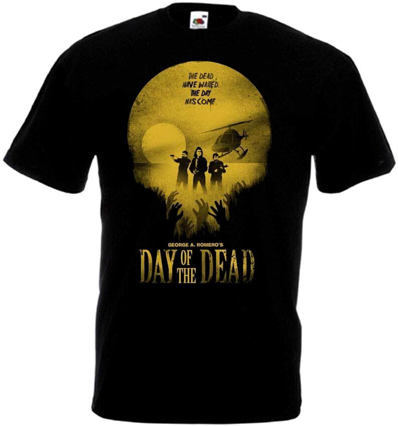 Day Of The Dead v10 T-shirt black horror movie Romero all sizes S5XL XXXXL