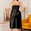Women's Sleeping Skirt Large Ice Silk Jumpsuit Loose Home Clothes
