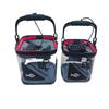 Transparent Portable Outdoor Fishing Bucket with EVA Handle - Thickened Live Fish Keeper and Lure Bucket