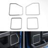 For F-150 Chrome Door Speaker Frame Cover Trim Kit for 2015- Ford F150 4PCS