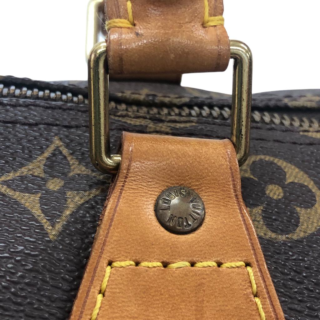 Used Louis Vuitton Monogram Speedy 30 M41526 Boston Bag Canvas Brown Authentic 1166