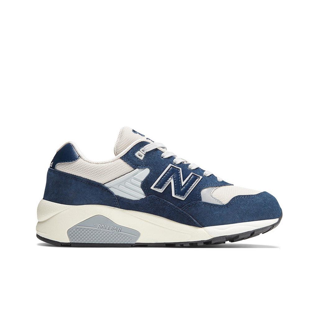 New Balance 580 נייבי אינדיגו טבעי נעלי סניקרס יוניסקס כחול אור ירח אלומיניום בהיר MT580OG2