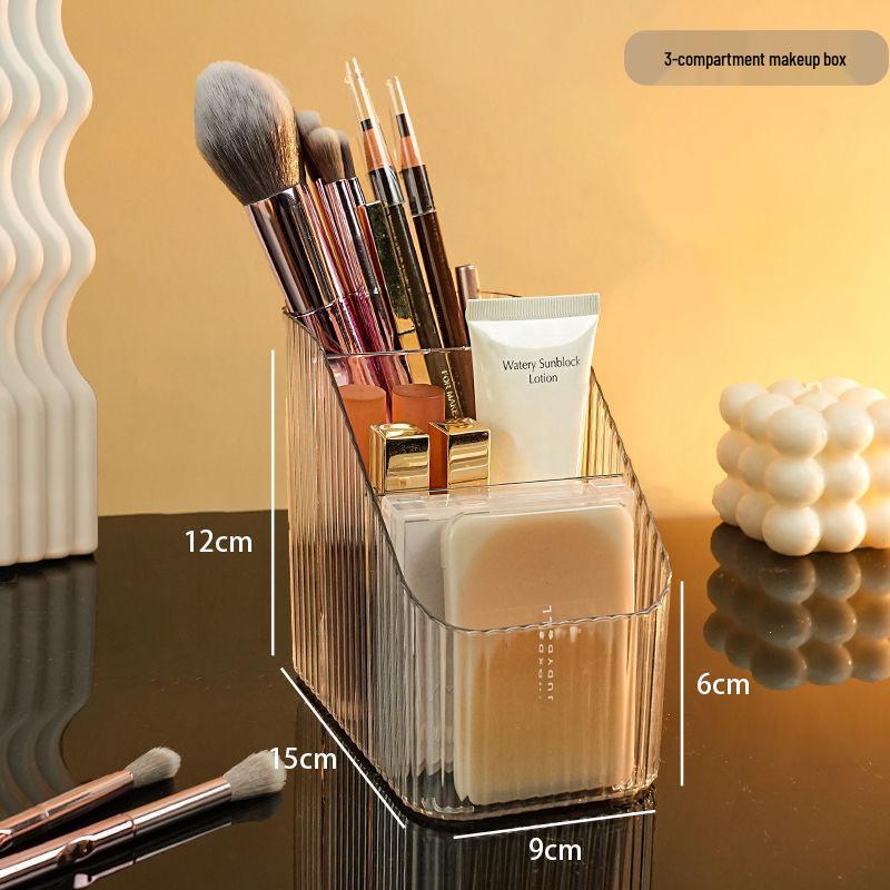 Clear Acrylic Skincare and Nail Polish Desktop Drawer Organizer