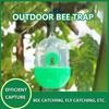 8PCS Reusable Fly Wasp Insect Traps Hanging Plastic Asian Hornet Catcher Fly Killer Orchard Insect Trap Pest Control Products