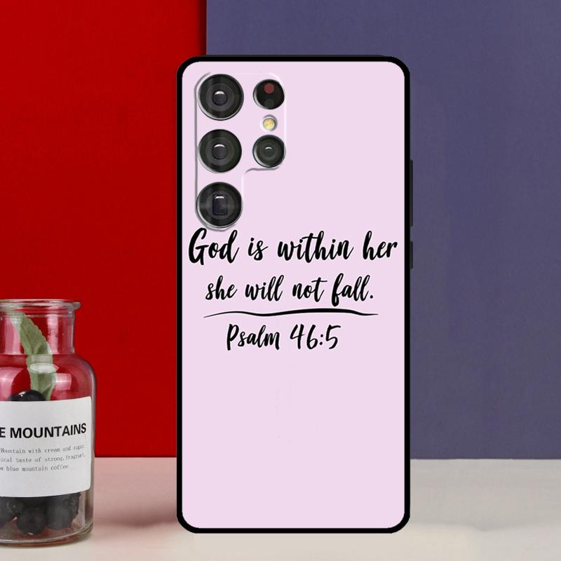 Bible Quotes Jesus God Funda Case For Samsung Galaxy S25 Ultra S9 S10 S20 S22 Plus S21 FE S23 S24 Ultra Phone Cover