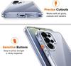 Crystal Clear Transparent TPU Phone Case for Samsung Galaxy S26 S26Plus S26Ultra Soft TPU/Hard PC Protective Cases Accessories