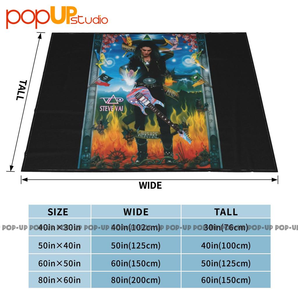 Steve Vai 'Passion And Warfare' Ultra-Weiche Decke Steppdecke Winter Sofabezug Bettbezüge