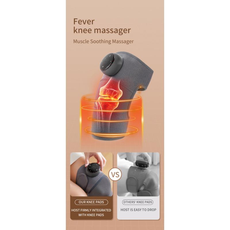 Neu Heizung massage knie pads gemeinsame heiße kompresse warme massage schulter knie ellenbogen drahtlose