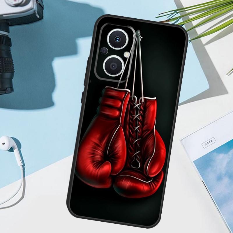 

Boxing Gloves Cover For OPPO Reno 14 F 12 11 10 13 Pro 11F 12F 13F 7 8 Lite OPPO Find X8 X6 X5 X9 Pro Case OPPO Reno14 Pro