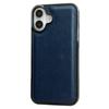 For iPhone 17 Case Calf Texture PU Leather Anti Fingerprint Back Phone Cover