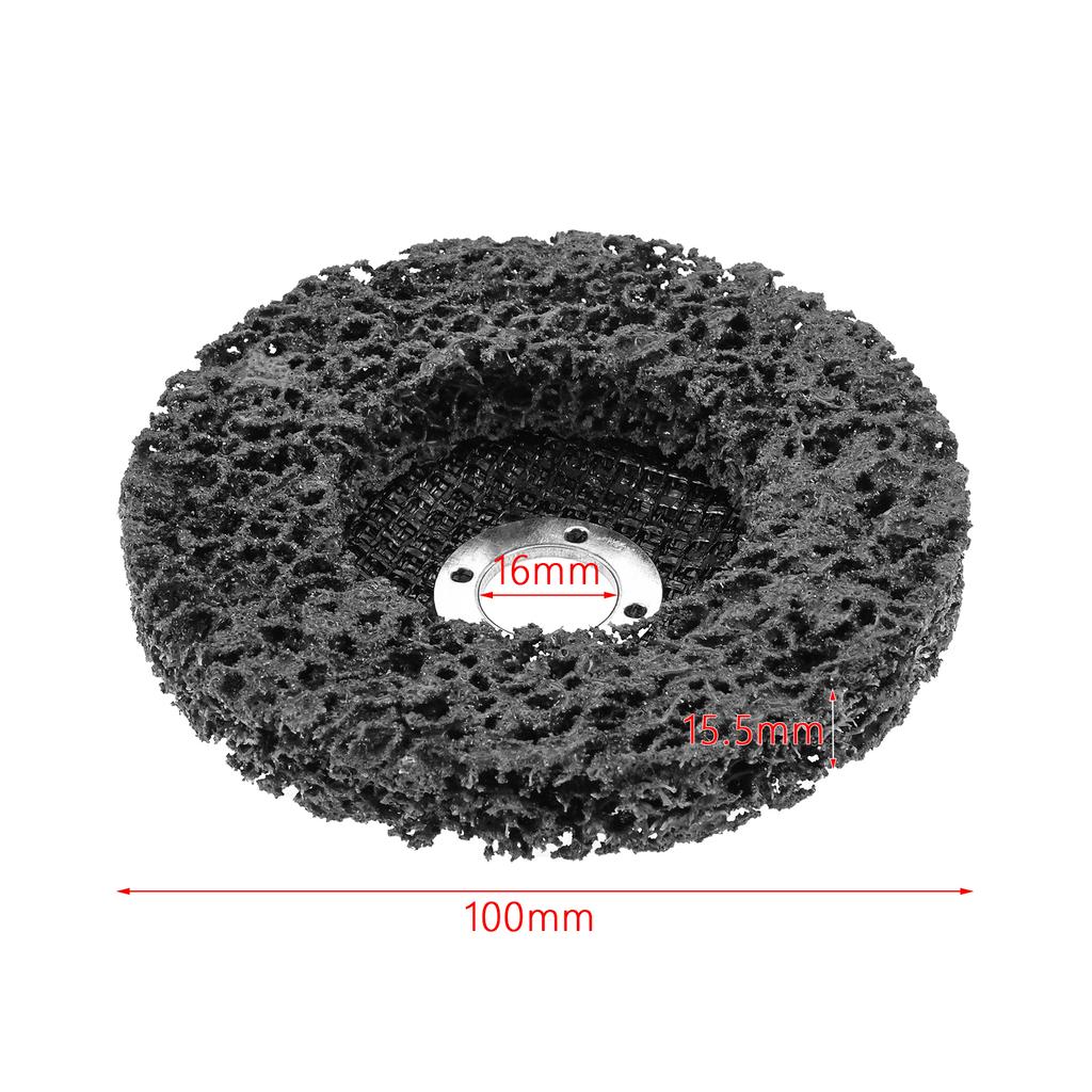 5pcs 4 Inch Stripping Disc Rust Remover Wheel for Angle Grinders Clean Remove Paint Grinding Polishing for Wood Metal Fiberglass
