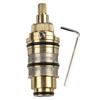 Brass Valve Built-in Thermal Components Safety Override Knob