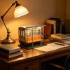 NYC Metro Train Lamp Decorative Underground Train Night Light Warm Glow Desktop Lamp for Kids Bedroom Ambient Lighting