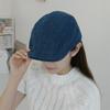 New Arrivals Open Run WoMen Denim Jacket Hunting Cap Buckle Style Men Flat Hat