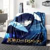 1pc LORD OF THE RINGS THE TWO TOWERS Blanket Lightweight Flannel Throw for Sofa Bed Travel Camping Livingroom Office Couch Chair 1154KK