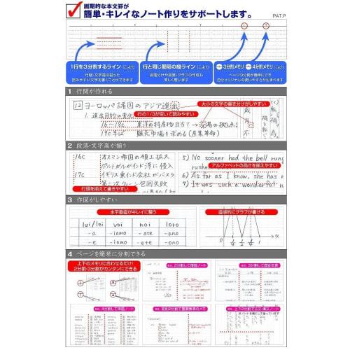 Nakabayashi Logical Air Lightweight Notebook A-lined A5 Dark Blue No-A512A-DB