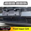 Front Grill Mesh Insert Compatible with Tesla Model Y Juniper 2026 2026 Air Vent Cover Guard Front Bumper Grille Accessories