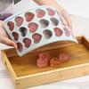 Heart Shaped Ice Cube Trays with Lid Silicone Heart Mold Easy Release Ice Trays 21Cavity Heart Molds for Ice Cubes Gelatine Chocolate Baking and Candy