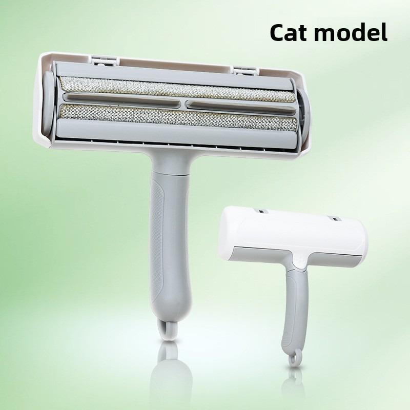 

Cat Roller Brush, Electrostatic Adsorption, Hair Removal, Sticky Hair Remover, Ball Remover, Hair Scraper, Pet Hair Removal Wonder Cat style 1pc серый/белый