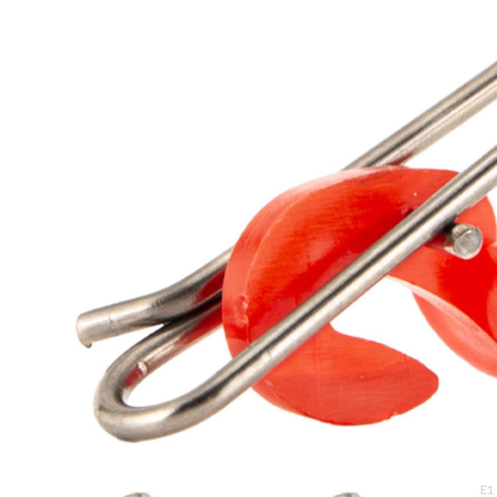 5 Hookbait Release Clips for Fishing, Stainless Steel Bait