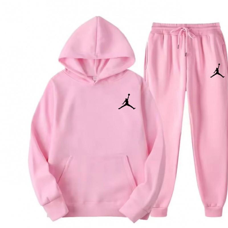 Unisex Thick Hooded Sweatshirt Pants Set