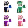 Cheerleading Dance Performance Uniform Short Skirt Suit Halloween Gift Party
