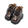 Niannyyhouse 15cm Plush Toy Shoes for 16 BJD Dolls - High Heel Leather Shoes (Shoe Length 5cm) - Dress-up, Cotton Doll Accessory (Brown)