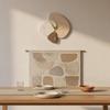 Modern Decorative Timepiece Energy Efficient Irregular Shape Clock for Office