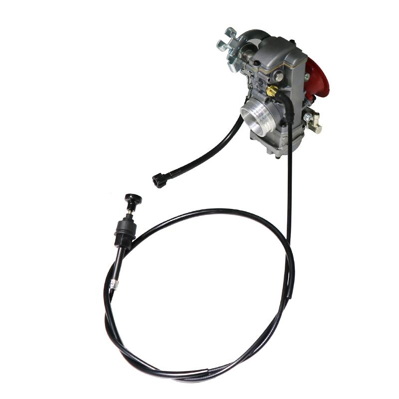 ZS Racing FCR PE PWK Chokehebelkabel für Choke-Umrüstsätze MK-413 TM VM Vergaser Kabelstarter-Kit Kabelbetätigter Choke