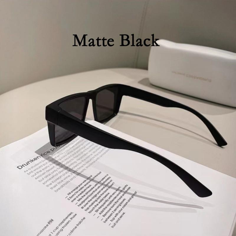 Novos Óculos de Sol Quadrados da Moda Masculino Homem Retângulo Designer Luxo Óculos de Sol Clássico Vintage Outdoor Retangular