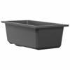 Kitchen Sink Gray 21 X 44 X 14 Cm Granite