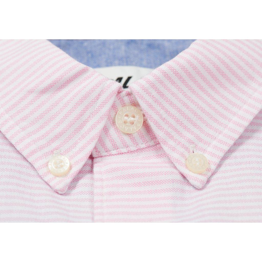 Palace Back Print Anti-War Pattern Long Sleeve Shirt Unisex Tops Pink P20SHT027