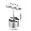 1pc Fruit Corer Removal Tool Remover Tools Fruits Pear Pitter and Vegetable Extractor Stainless Steel