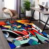 1pc Cosmic Warrior,Galactic Guardian,Celestial Defender Office Carpet Soft Polyester Non Slip Machin