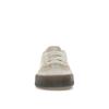 Adidas Sambae Leinen Gummi Damen Sneaker Creme Off-White Grau JI3882