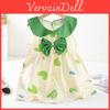 Princess Girl Summer Dress With Cotton Blend Fabric For Toddler Girls
