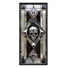 Halloween Window Cling Waterproof PVC Skull Spider Pumpkin Witch Grim Reaper Static Glass Sticker Home Office Party Decoration Decal