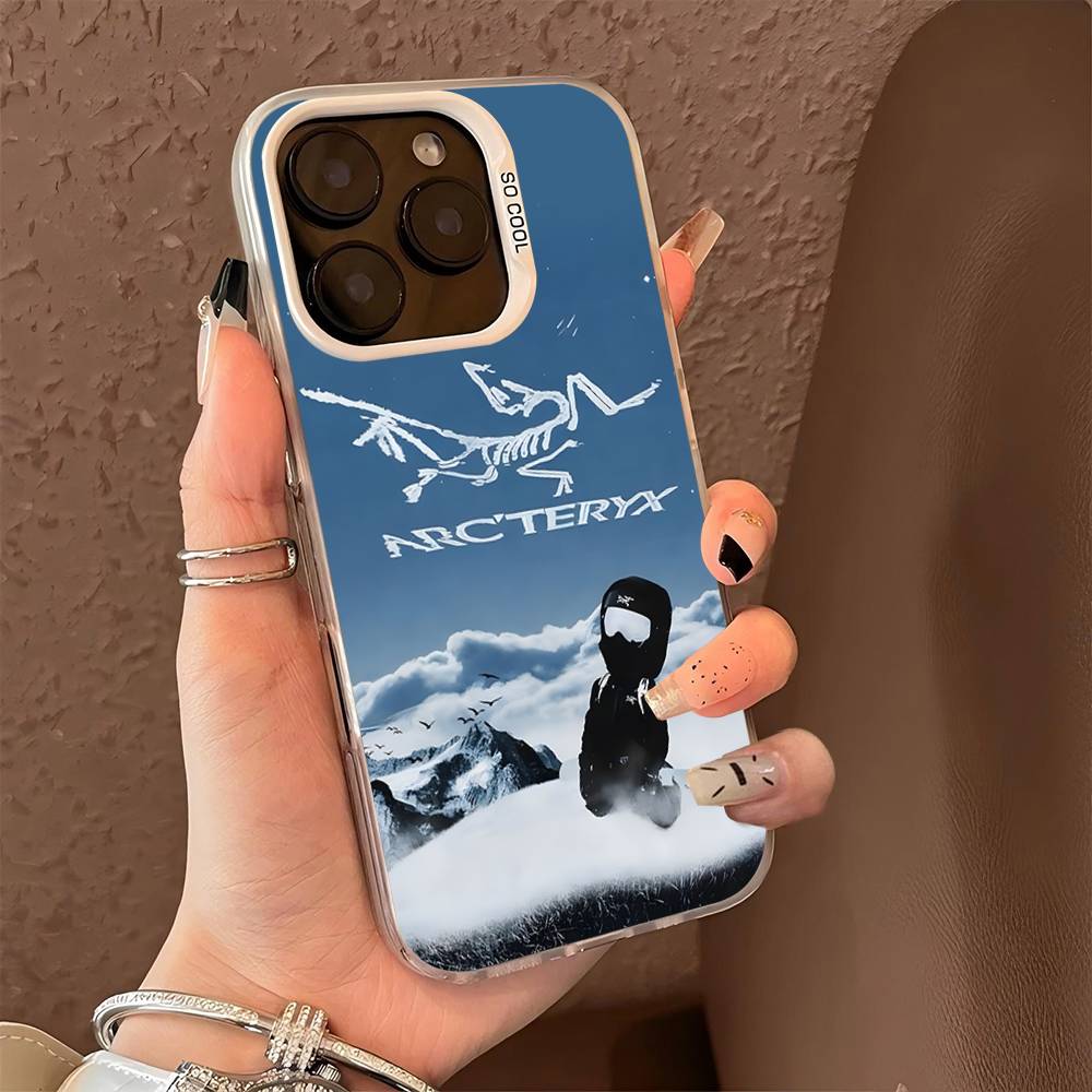 Classic Outdoor LOGO A-Arc T-Teryx Phone Cases For IPhone 17 16 15 14 13 12 11 Plus Pro Max Colorful Case iPhone 11 pro