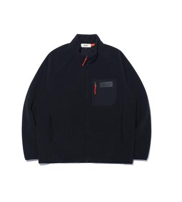 Acei Pocket Color Block Urban Fleece Jacket [Uni] Black