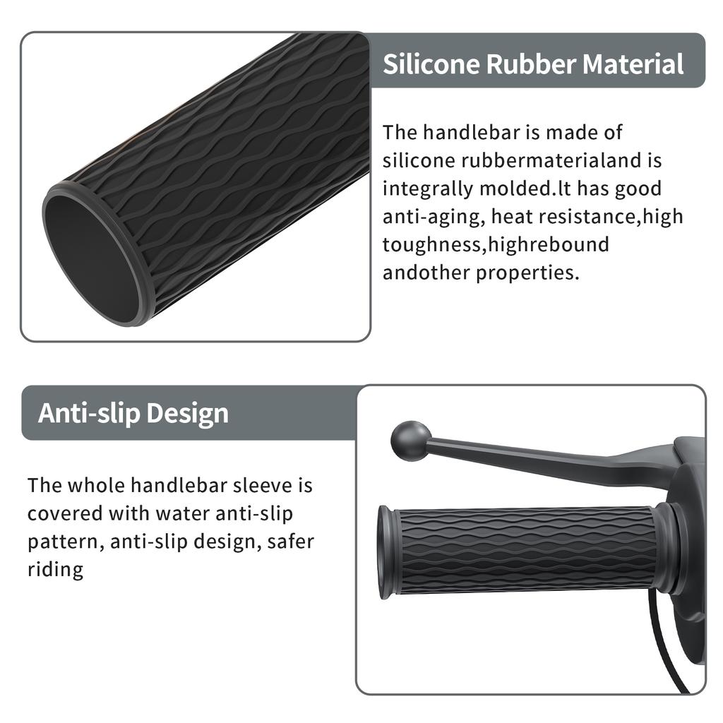 Heißwassergriff für Motorräder, Wärmer für Roller, Wasserdichter und verstellbarer Griff, Elektrischer Heizgriff