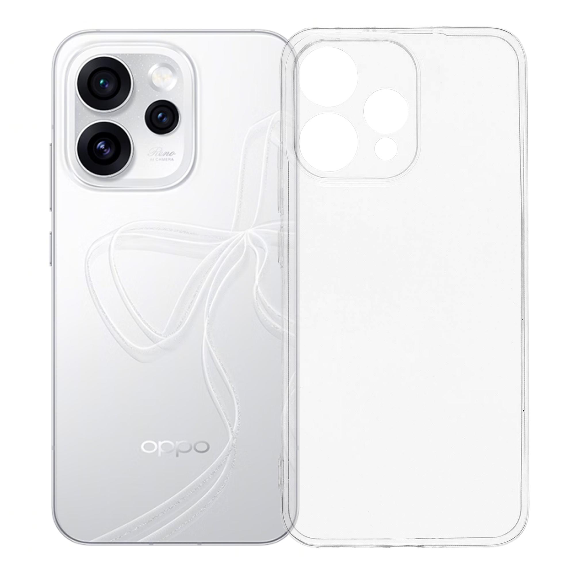 Back Cover For Oppo Reno15 5G (Global) / Reno15c 5G (China) Ultra Thin Flexible TPU Clear Phone Case